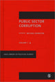 Book cover of: Public Sector Corruption. By: Michael Johnston