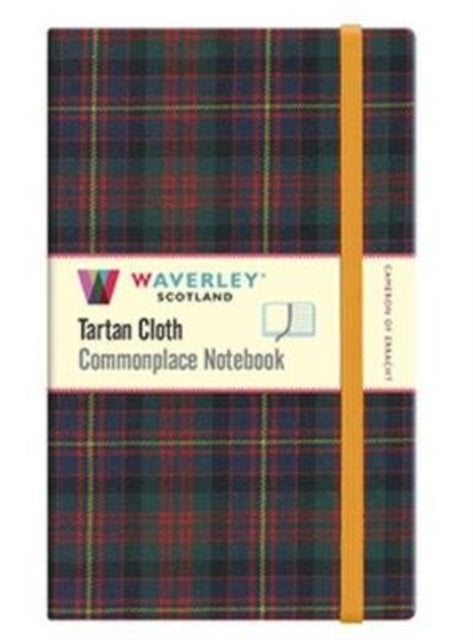 Book cover of: Cameron of Erracht: Waverley Scotland Large Tartan Commonplace Notebook. By: LARGE 21 X 13CM