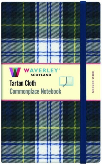 Book cover of: Waverley Dress Gordon Tartan: Large  Notebook/Journal (21 x 13cm, 192 pages). By: Waverley Books