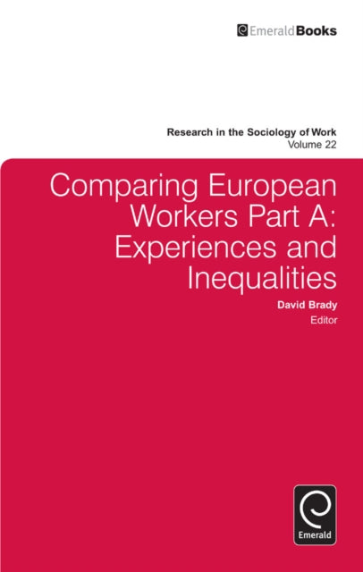 Book cover of: Comparing European Workers. By: David Brady