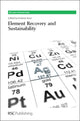 Book cover of: Element Recovery and Sustainability. By: Andrew Hunt