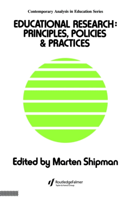 Book cover of: Educational Research. By: Shipman M