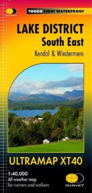 Book cover of: Lake District South East Ultramap