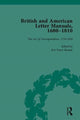 Book cover of: British and American Letter Manuals, 1680-1810. By: Eve Tavor Bannet