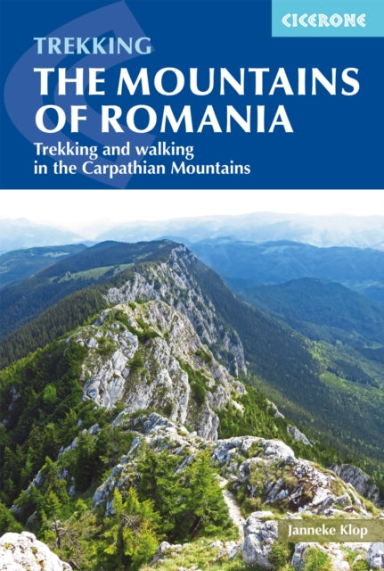 Book cover of: Mountains of Romania. By: Janneke Klop