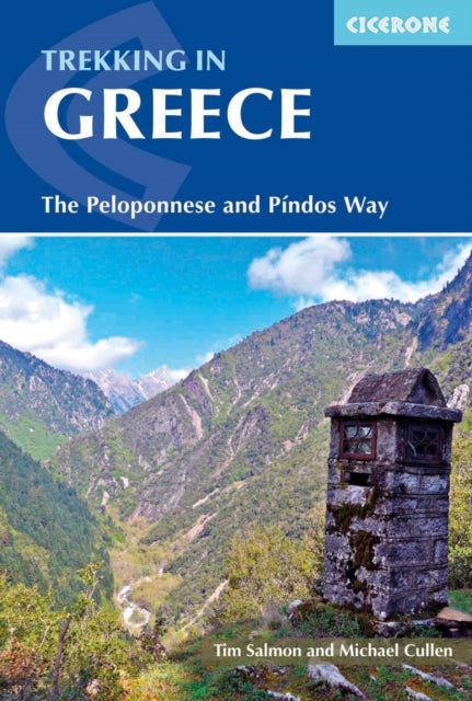 Book cover of: Trekking in Greece. By: Tim Salmon