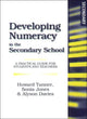 Book cover of: Developing Numeracy in the Secondary School. By: Howard Tanner