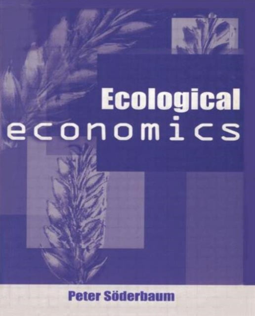 Book cover of: Ecological Economics. By: Peter Söderbaum