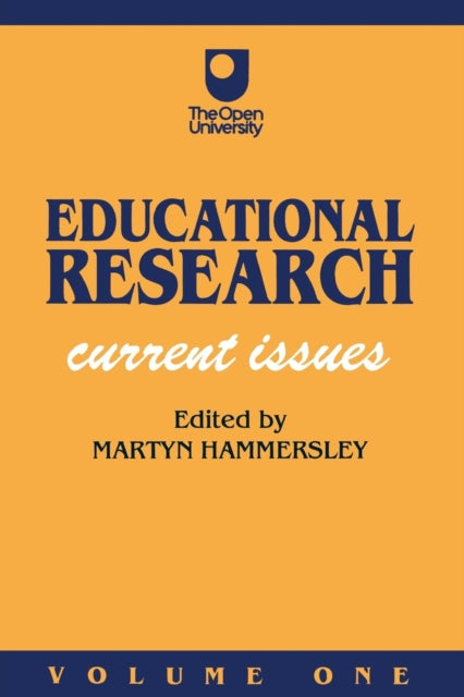 Book cover of: Educational Research. By: Martyn Hammersley