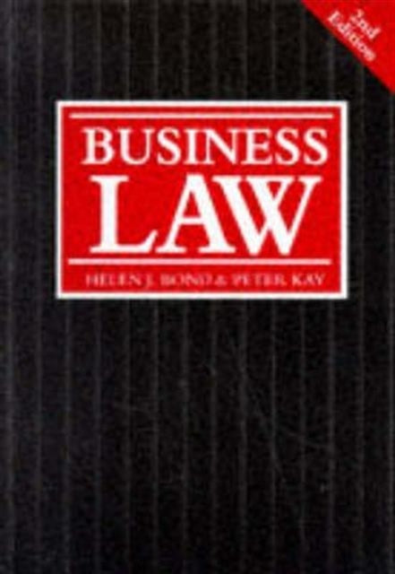 Book cover of: Business Law. By: Helen J. Bond