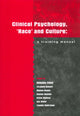 Book cover of: Clinical Psychology, 'Race' and Culture. By: Nimisha Patel