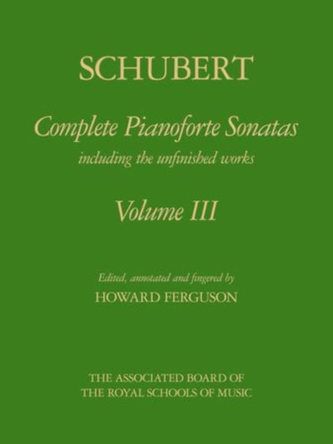 Book cover of: Complete Pianoforte Sonatas, Volume III. By: Howard Ferguson