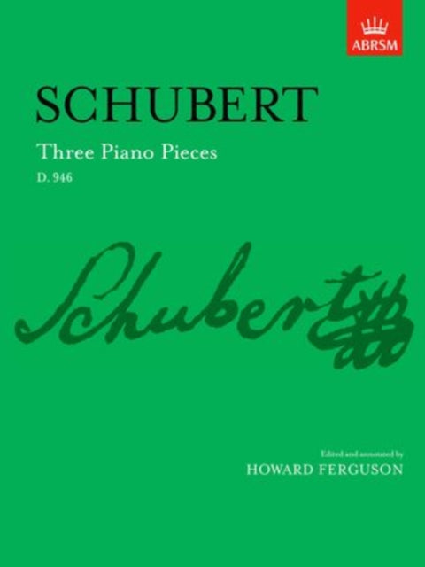 Book cover of: Three Piano Pieces. By: Howard Ferguson