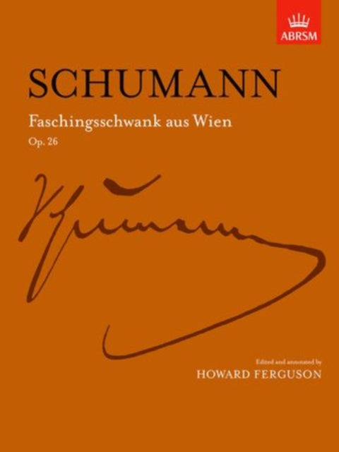Book cover of: Faschingsschwank aus Wien, Op. 26. By: Howard Ferguson