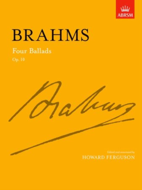 Book cover of: Four Ballads, Op. 10. By: Howard Ferguson