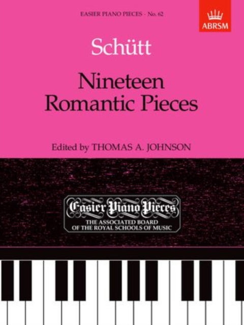 Book cover of: Nineteen Romantic Pieces. By: Thomas A. Johnson