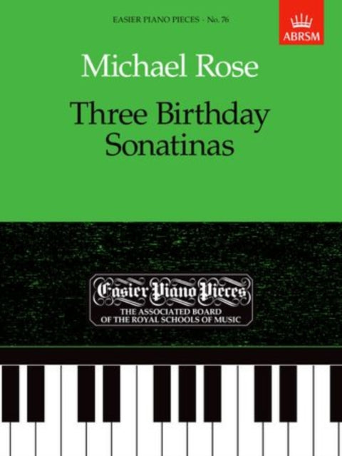 Book cover of: Three Birthday Sonatinas