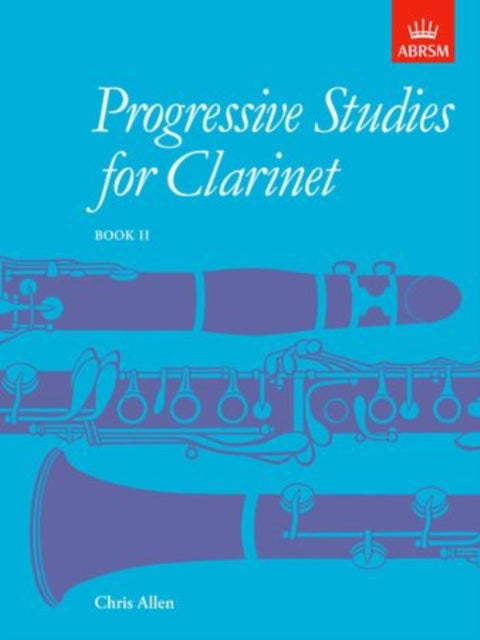 Book cover of: Progressive Studies for Clarinet, Book 2