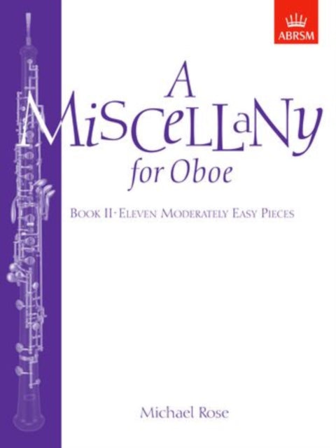 Book cover of: Miscellany for Oboe, Book II