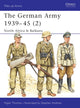 Book cover of: German Army 1939–45 (2). By: Nigel Thomas