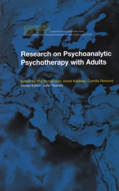 Book cover of: Research on Psychoanalytic Psychotherapy with Adults