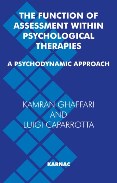 Book cover of: Function of Assessment Within Psychological Therapies