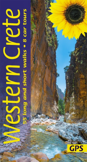 Book cover of: Western Crete Sunflower Walking Guide. By: Jonnie Godfrey