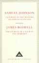 Book cover of: Journey to the Western Islands of Scotland & The Journal of a Tour to the Hebrides. By: Samuel Johnson