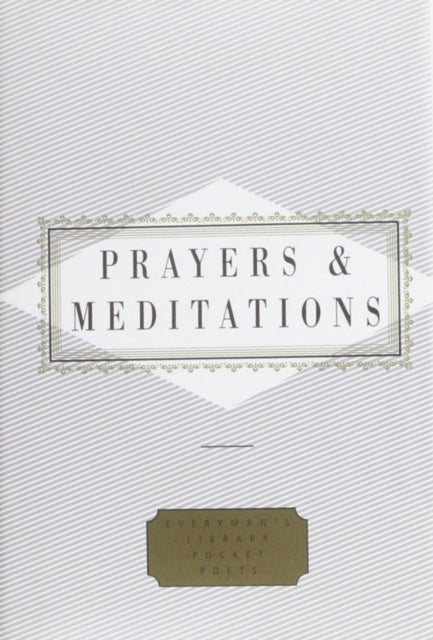 Book cover of: Prayers And Meditations. By: Peter Washington