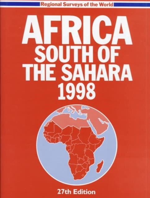Book cover of: Africa South Of Sahara 1998. By: 1998 27th