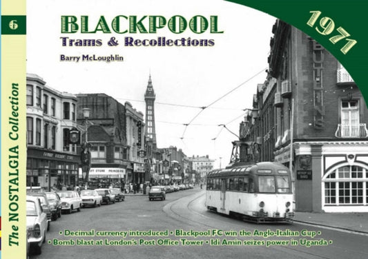Book cover of: Blackpool Trams and Recollections. By: Barry McLoughlin