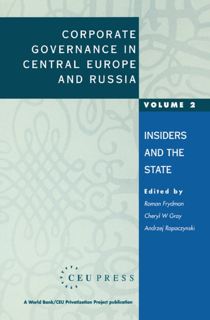 Book cover of: Corporate Governance in Central Europe and Russia