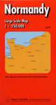 Book cover of: Normandy Regional Map