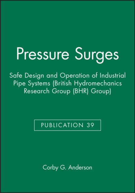 Book cover of: Pressure Surges. By: Corby G. Anderson