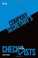 Book cover of: Company Secretary's Checklists, 11th edition. By: ARMOUR