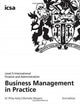 Book cover of: Business Management in Practice. By: Weipers KELLY