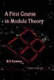 Book cover of: First Course In Module Theory, A