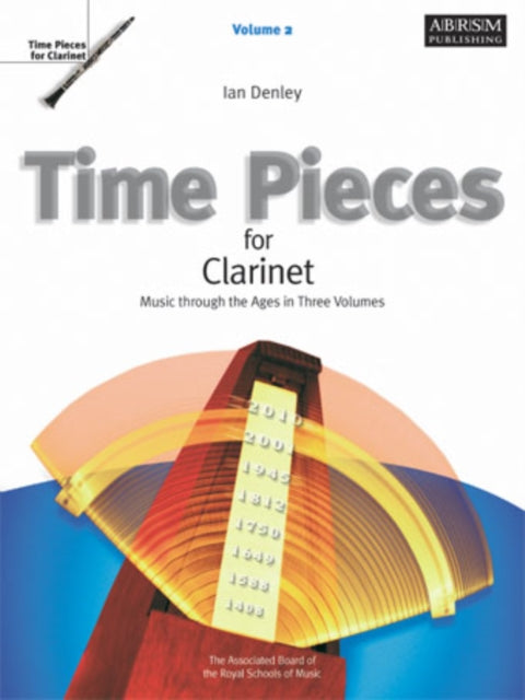 Book cover of: Time Pieces for Clarinet, Volume 2
