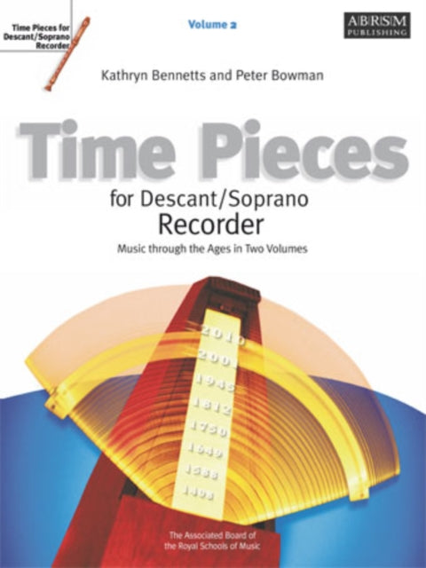 Book cover of: Time Pieces for Descant/Soprano Recorder, Volume 2