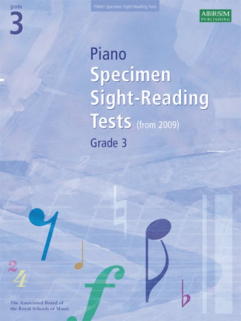 Book cover of: Piano Specimen Sight-Reading Tests, Grade 3