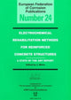 Book cover of: Electrochemical Rehabilitation Methods for Reinforced Concrete Structures. By: J. Mietz