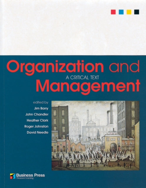 Book cover of: Organization and Management. By: Jim Barry