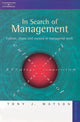 Book cover of: In Search of Management (Revised Edition). By: Tony J. Watson