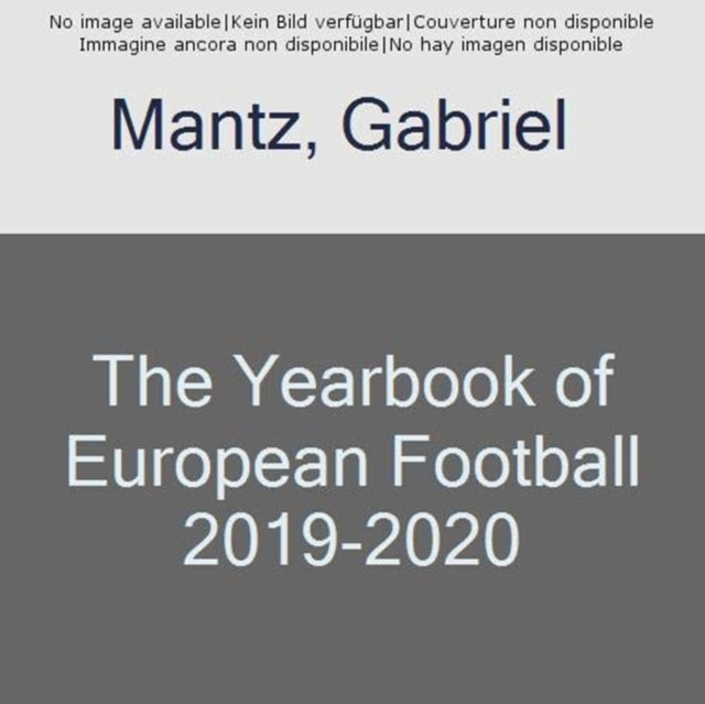Book cover of: Yearbook of European Football 2019-2020