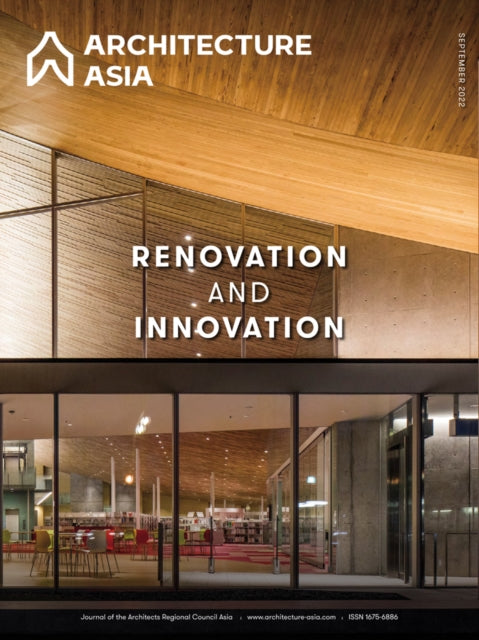 Book cover of: Architecture Asia: Renovation and Innovation. By: Umar Abū al-Naṣr