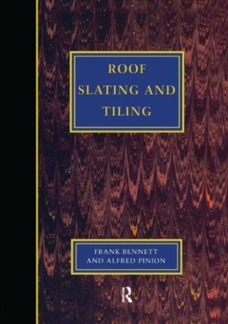 Book cover of: Roof Slating and Tiling. By: Frank Bennett