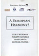 Book cover of: European Harmony?. By: Kurt Wickman