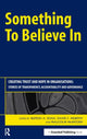 Book cover of: Something to Believe In