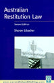 Book cover of: Australian Restitution Law. By: Erbacher