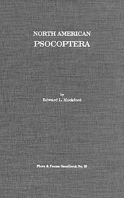 Book cover of: North American Psocoptera